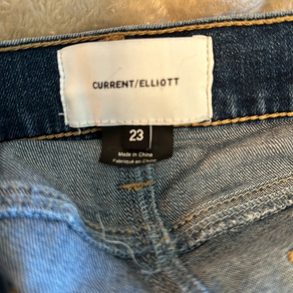 Current Elliott Size 23 Blue Skinny Jean - Picture 4 of 5